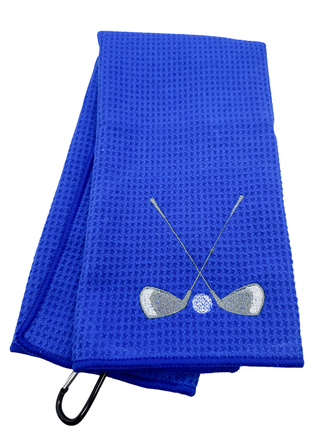 EMBROIDERED ROYAL GOLF TOWEL