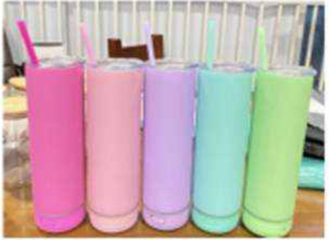 TUMBLER CASE - 20 OZ WITH SPEAKER MATT COLOR 25 PCS