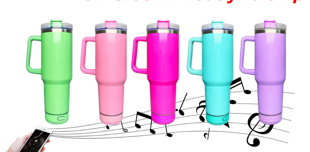 TUMBLER CASE- 40 OZ TUMBLERS WITH SPEAKER 20 PER CASE