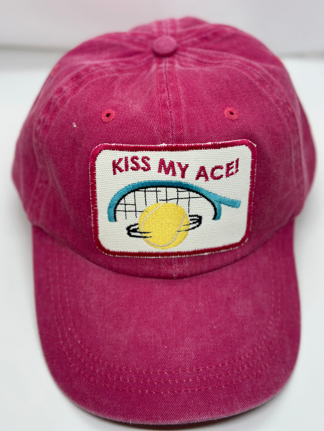 Embroidered Hat- Kiss My Ace