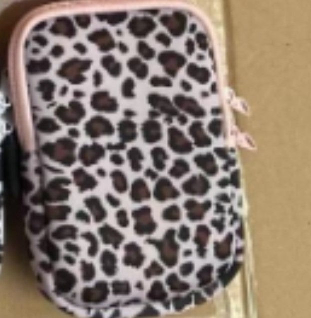 TUMBLER POUCH LEOPARD PRINT FOR 40 OZ CUP