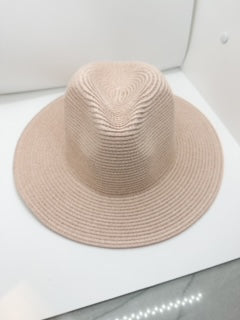 Light Pink Straw Hat 3