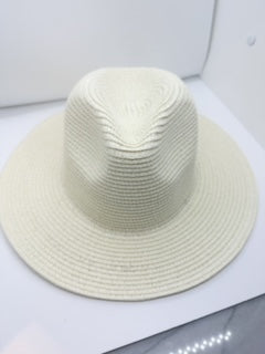 Off White Straw Hat 3