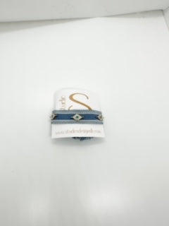 Tassel Bracelet Blue with Eye Charm