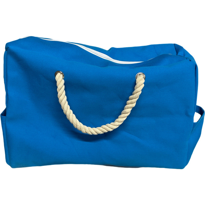 TOTE-OVERSIZE CANVAS BAG 16X24 BLUE