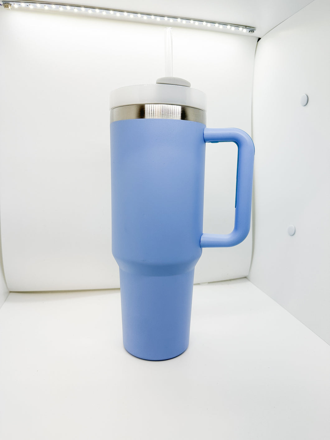 40 OZ BLUE TUMBLER CUSTOMIZABLE