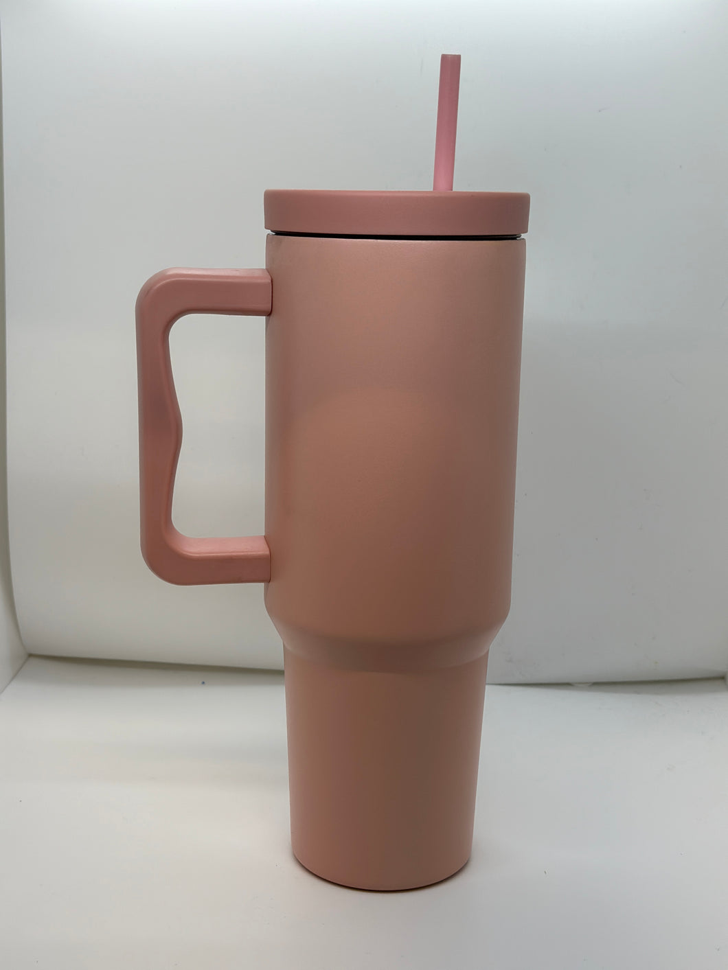 TUMBLER- 40 OZ LIGHT PINK CUSTOMIZABLE