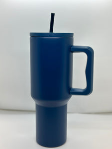 TUMBLER-40 OZ NAVY LONGER BASE CUSTOMIZABLE