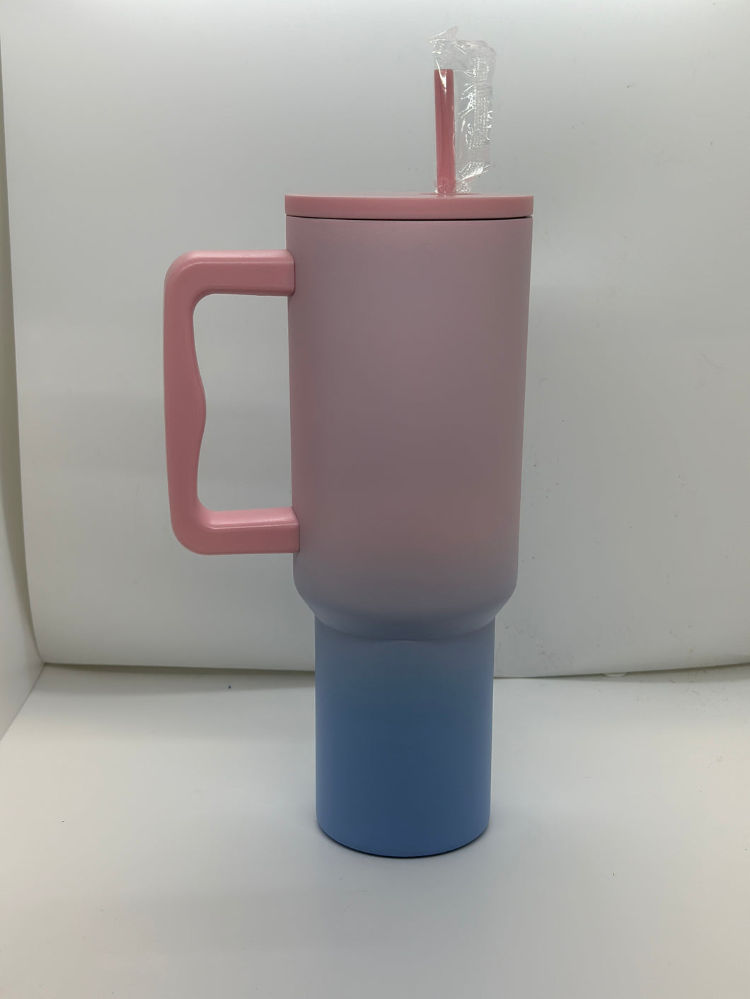 TUMBLER-40OZ PINK BLUE MIX CUSTOMIZABLE