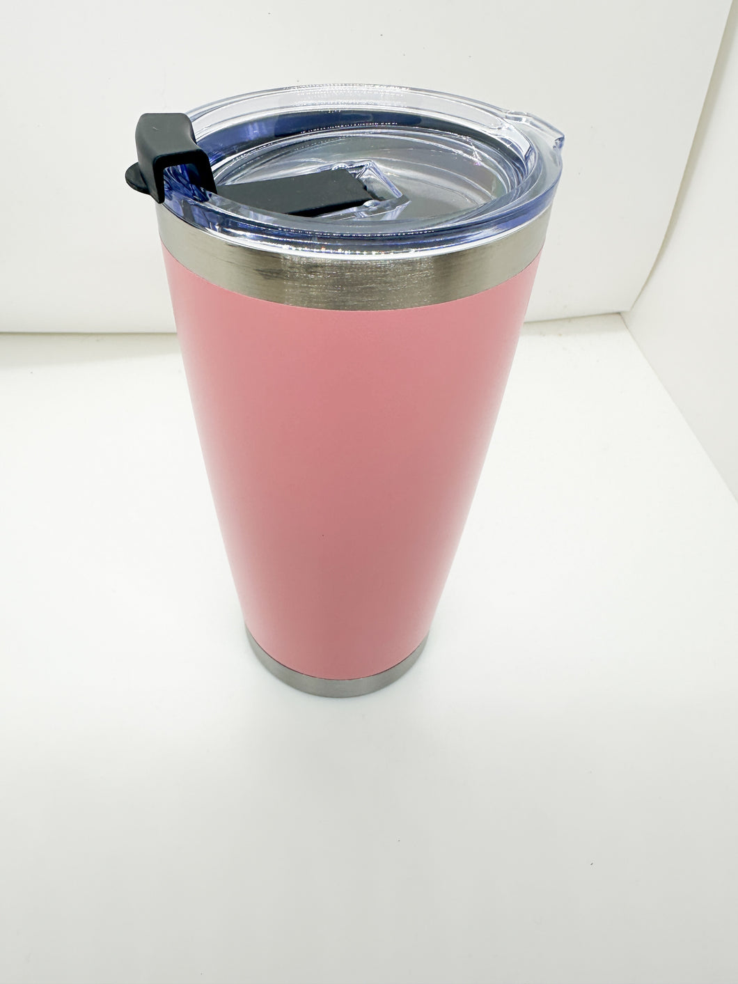 20 OZ LIGHT PINK TUMBLER CUSTOMIZABLE