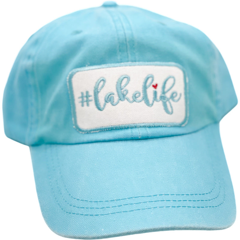Embroidered Hat-#Lakelife
