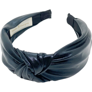 Black Metallic Headband