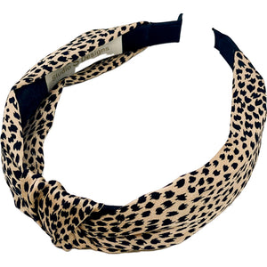 Brown and Black Patterned Headband