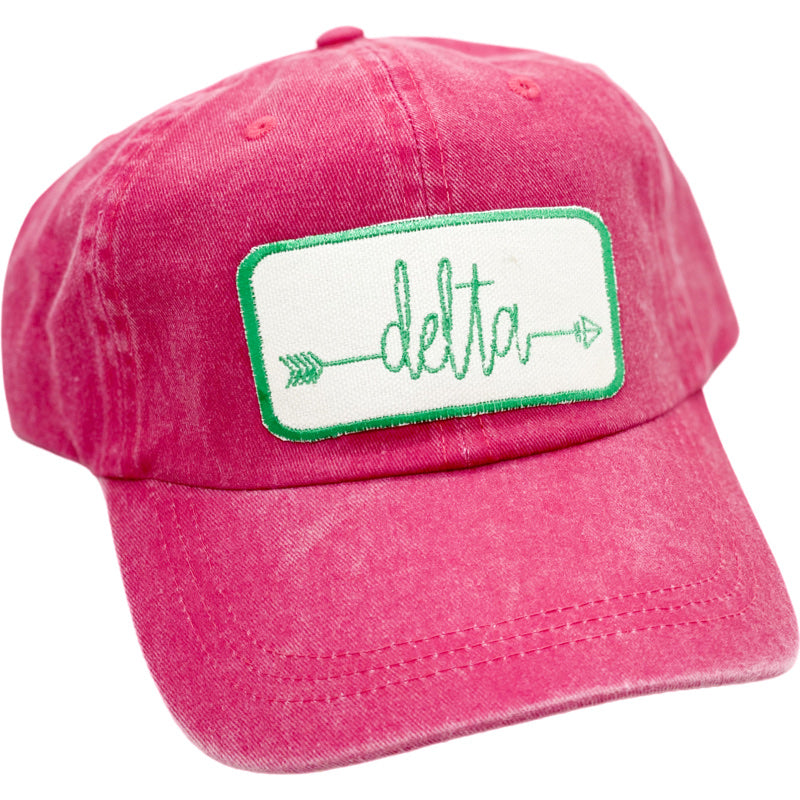 Embroidered Hat-Delta