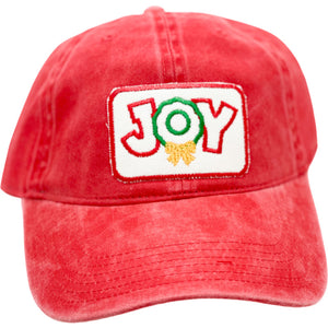 Embroidered Hat-Joy