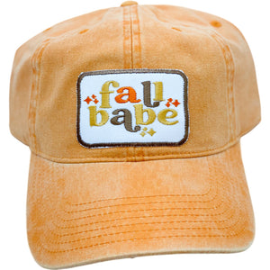 Embroidered Hat-Fall Babe