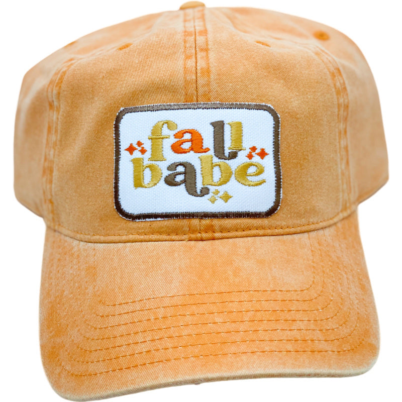 Embroidered Hat-Fall Babe