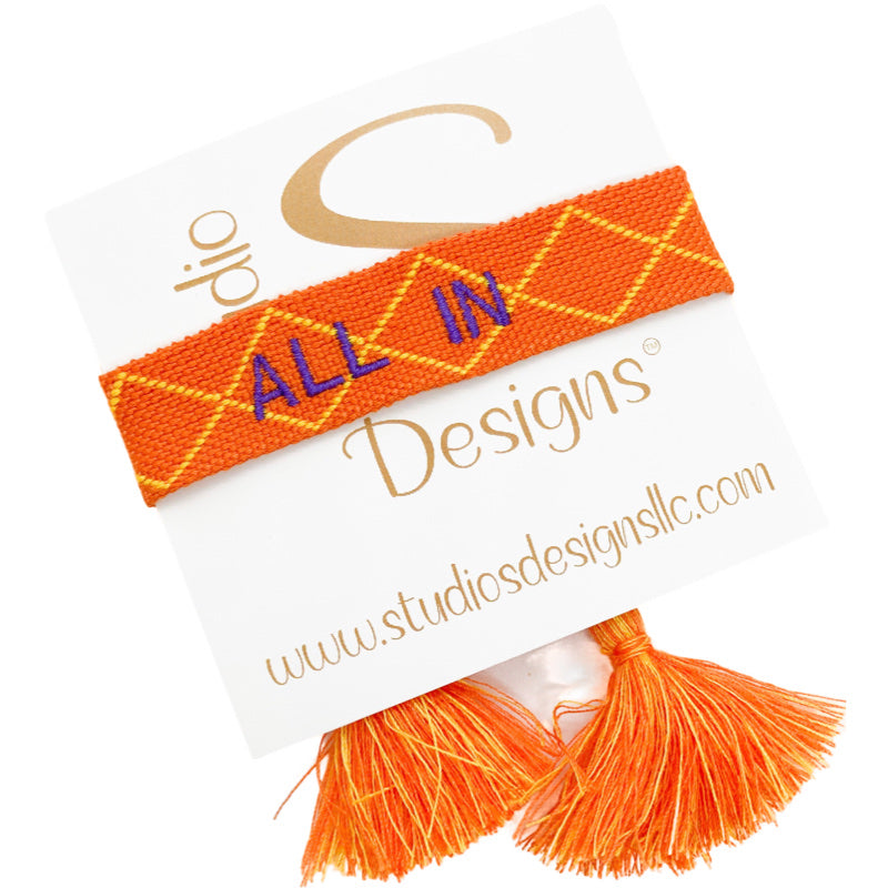 Embroidered Tassel Bracelet-All In