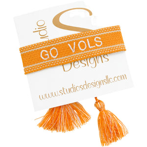 Embroidered Tassel Bracelet-Vols