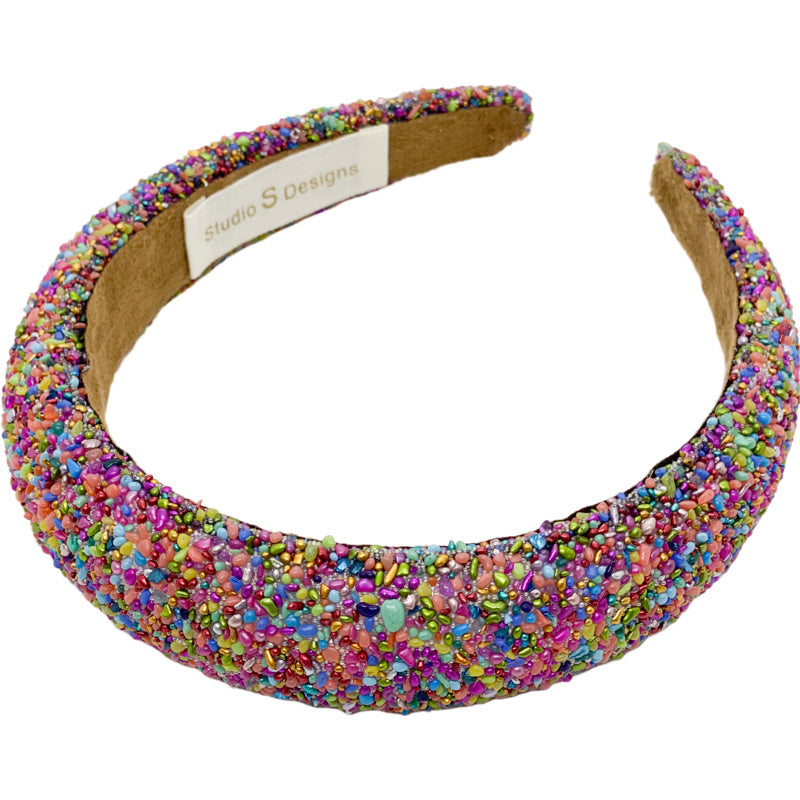 Multi-Colored Sprinkles Headband