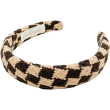 Load image into Gallery viewer, Tan and Brown Tweed Headband
