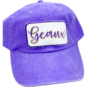 Embroidered Hat-Geaux