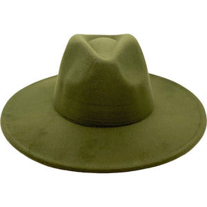 Fedora Hat-Dark Green