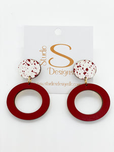 Offense Earrings-Univ ARK