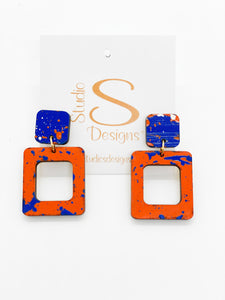 Defense Earrings-Fla