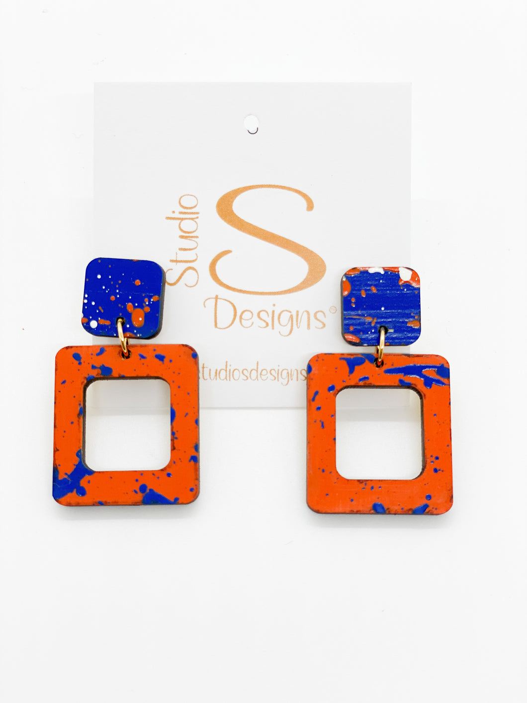 Defense Earrings-Fla