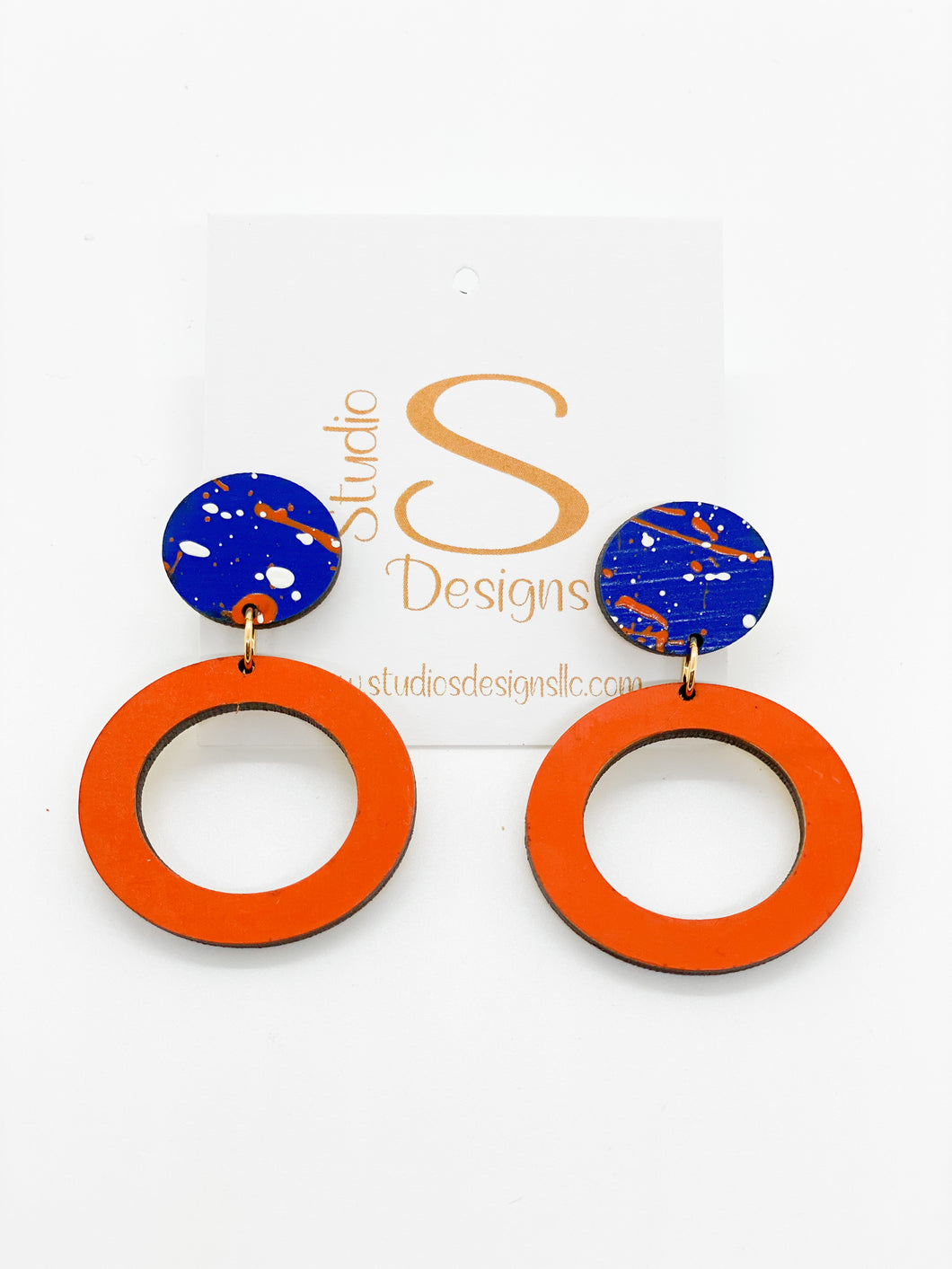 Offense Earrings-Univ FL