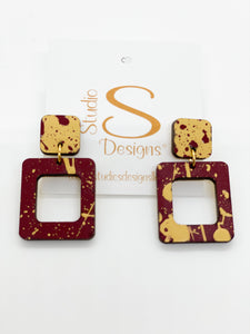 Defense Earrings-FSU