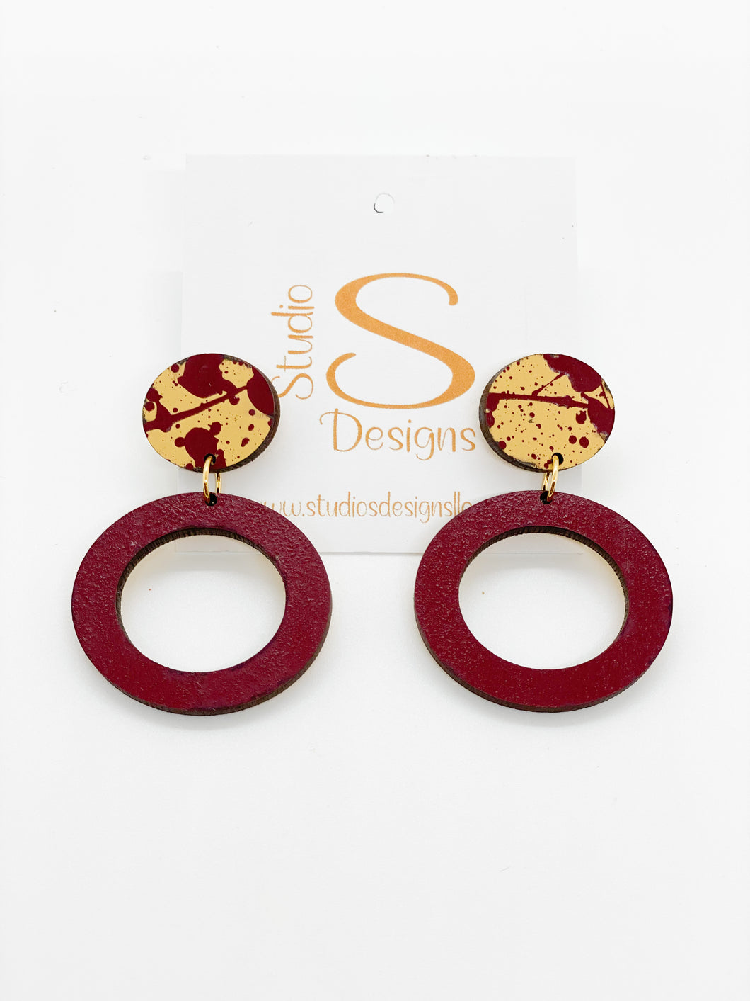 Offense Earrings - Florida State University