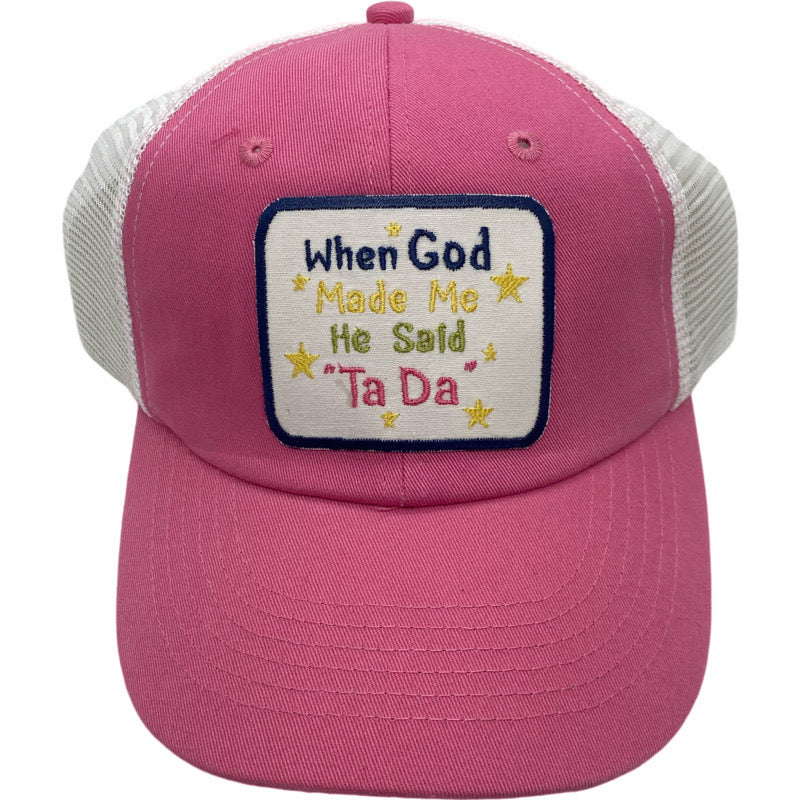 Embroidered Hat-Ta Da