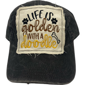 Embroidered Hat-Doodle