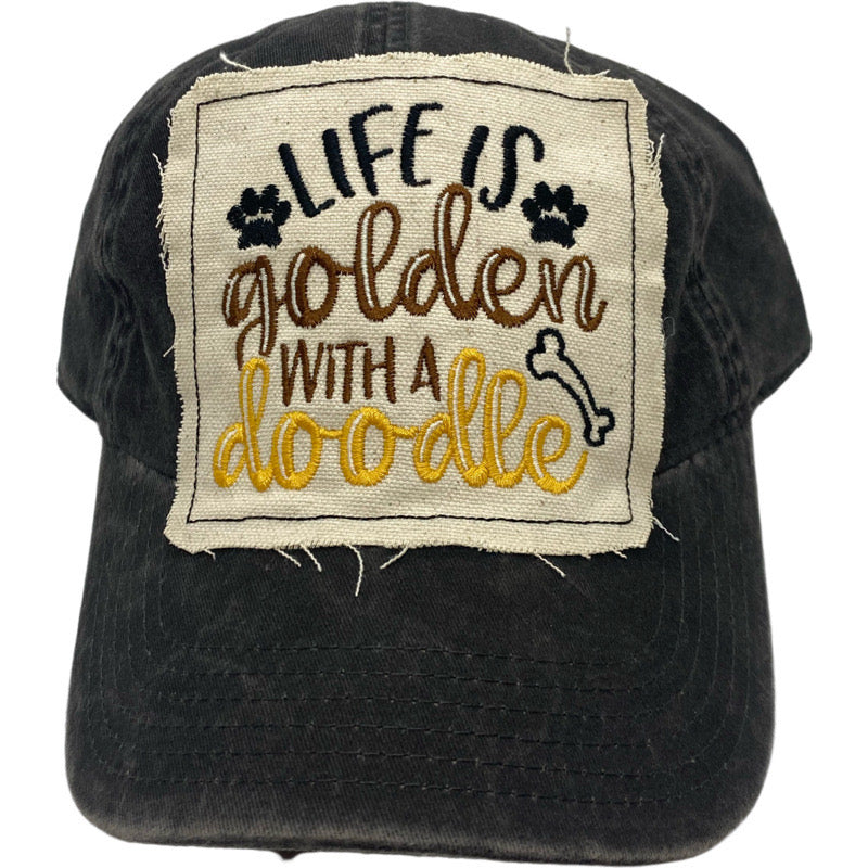 Embroidered Hat-Doodle