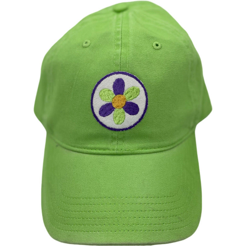 Embroidered Hat-Flower