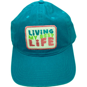 Embroidered Hat-Living My Best Life