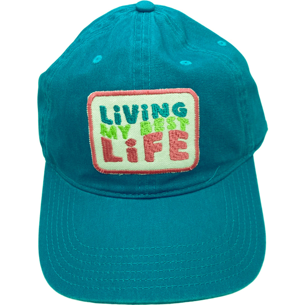 Embroidered Hat-Living My Best Life