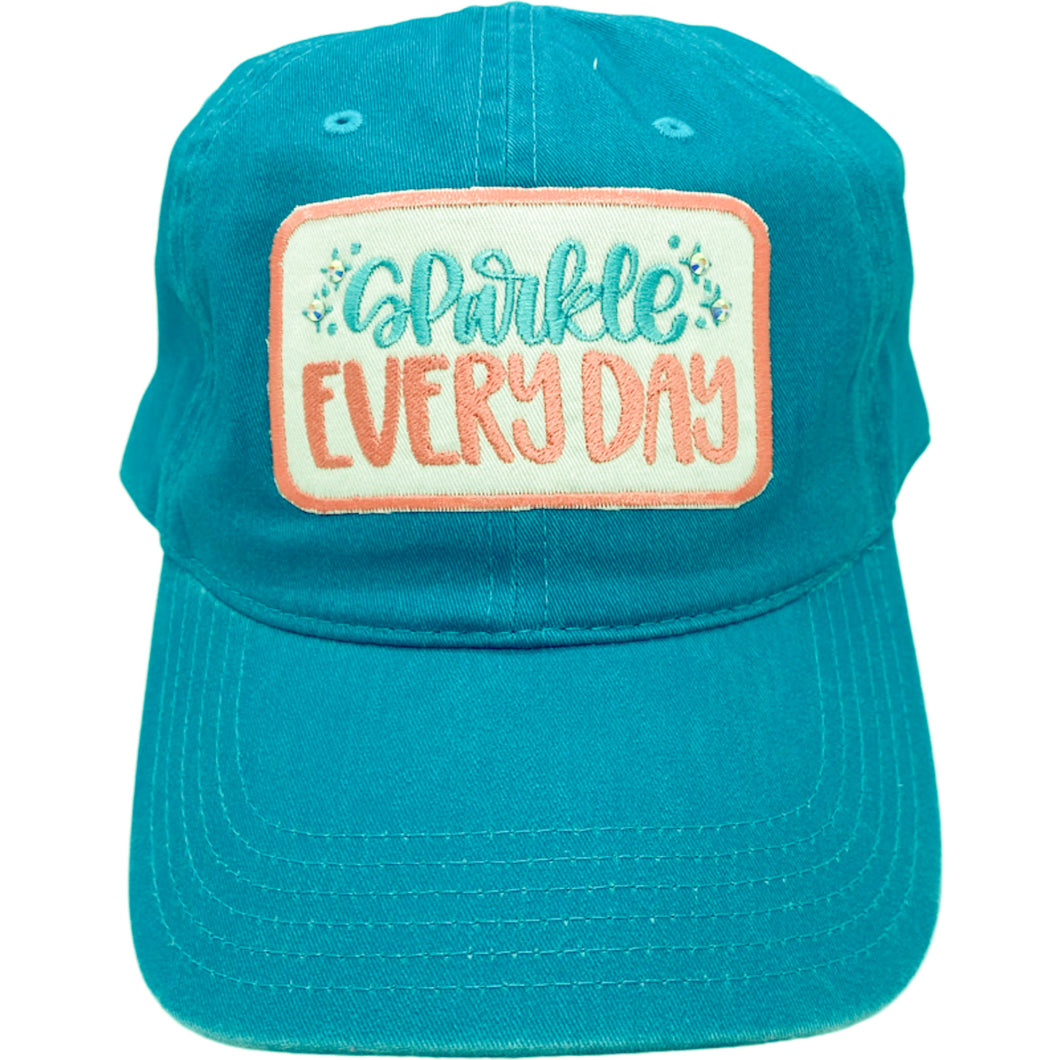 Embroidered hat-Sparkle Everyday