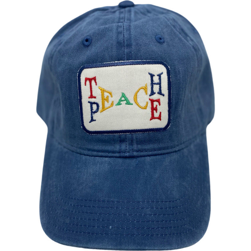 Embroidered Hat-Teach Peach