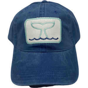 Embroidered Hat-Whale Tail
