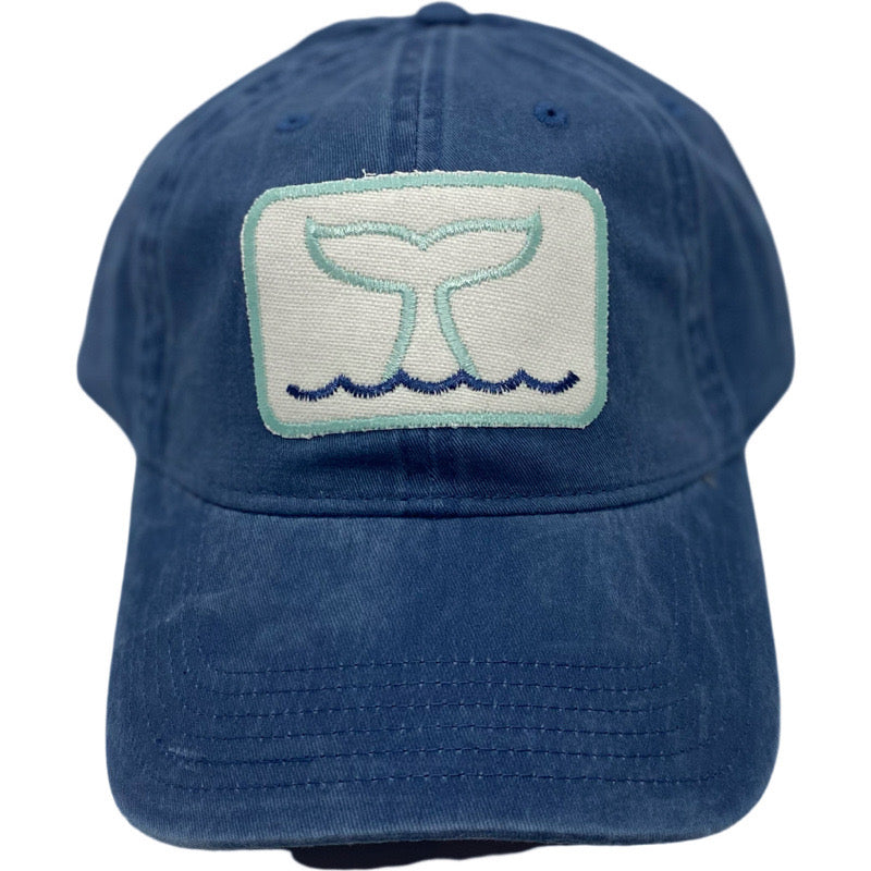 Embroidered Hat-Whale Tail