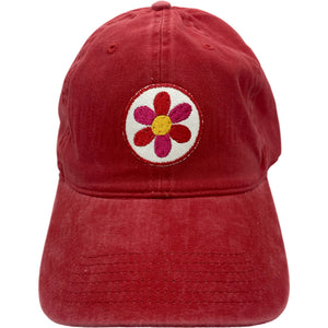 Embroidered Hat-Flower