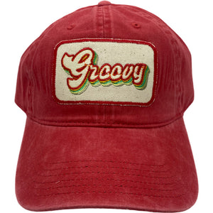 Embroidered Hat-Groovy