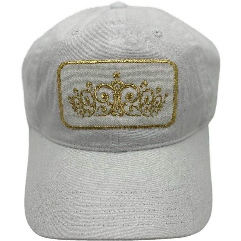 Embroidered Hat-Crown