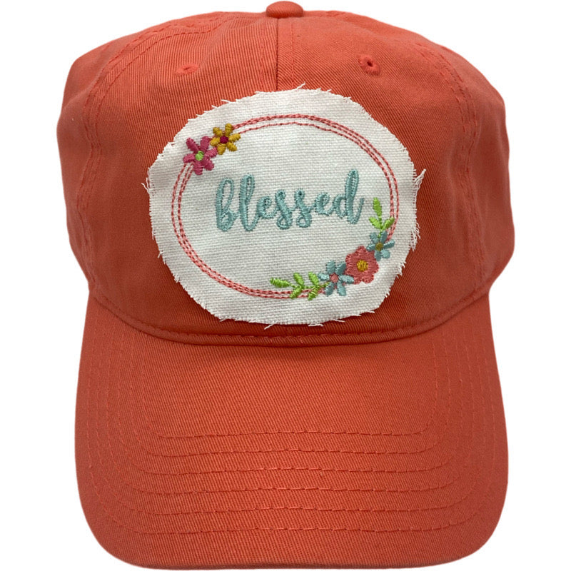 Embroidered Hat-Blessed
