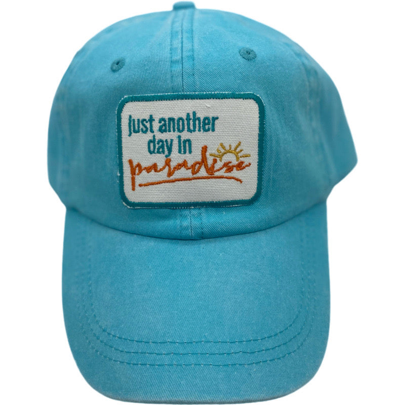 Embroidered Hat-Paradise