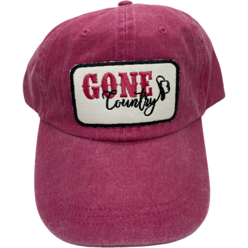 Embroidered Hat-Gone Country