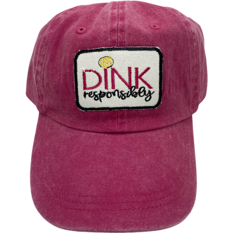 Embroidered Hat-Dink Responsibly
